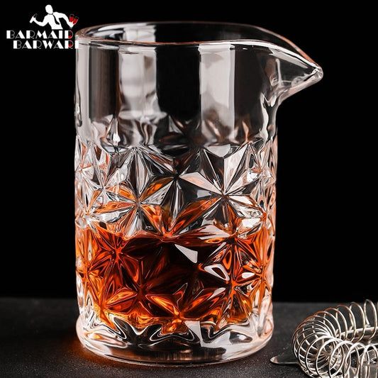 Cocktail Mixing Glass (500ml Studded)