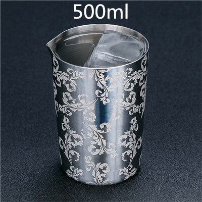 Cocktail Mixing Glass (500ml Studded)