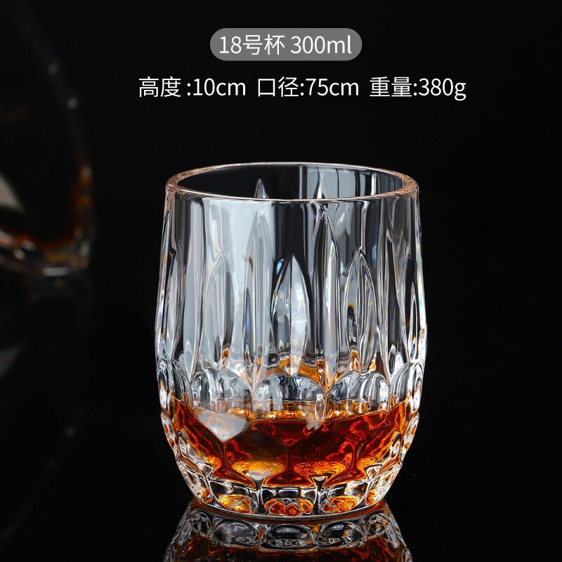 Glass Bar Hotel Home whisky beer glass wine Crystal Wine Glass Wine Set hot sale good quality Multiple styles can be selected