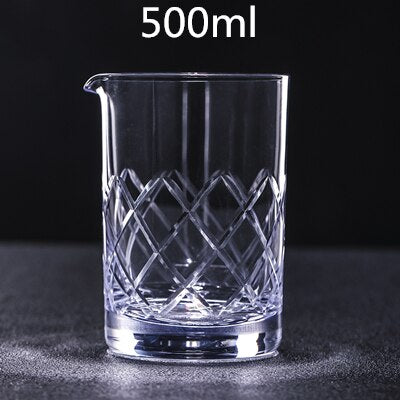 Cocktail Mixing Glass (500ml Studded)