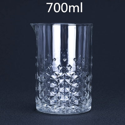 Cocktail Mixing Glass (500ml Studded)